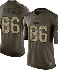 Nike Green Bay Packers #86 Malik Taylor Green Men's Stitched NFL Limited 2015 Salute to Service Jersey Men's
