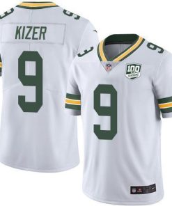 Nike Green Bay Packers #9 DeShone Kizer White Men's 100th Season Stitched NFL Vapor Untouchable Limited Jersey Men's