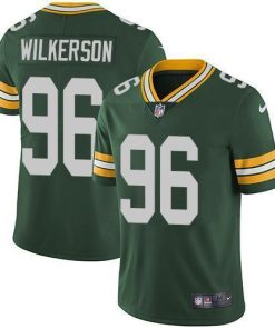 Nike Green Bay Packers #96 Muhammad Wilkerson Green Team Color Men's Stitched NFL Vapor Untouchable Limited Jersey Men's