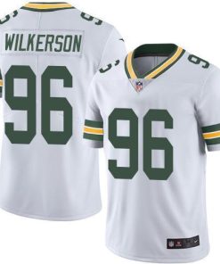 Nike Green Bay Packers #96 Muhammad Wilkerson White Men's Stitched NFL Vapor Untouchable Limited Jersey Men's