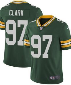Nike Green Bay Packers #97 Kenny Clark Green Team Color Men's Stitched NFL Vapor Untouchable Limited Jersey Men's
