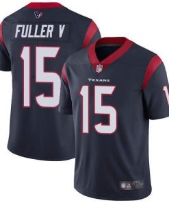 Nike Houston Texans #15 Will Fuller V Navy Blue Team Color Men's Stitched NFL Vapor Untouchable Limited Jersey Men's