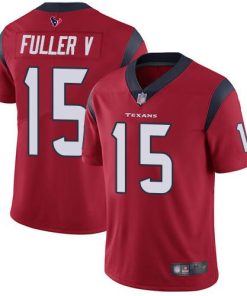 Nike Houston Texans #15 Will Fuller V Red Alternate Men's Stitched NFL Vapor Untouchable Limited Jersey Men's