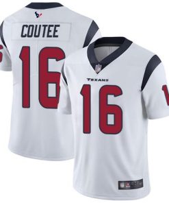 Nike Houston Texans #16 Keke Coutee White Men's Stitched NFL Vapor Untouchable Limited Jersey Men's