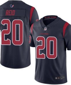 Nike Houston Texans #20 Justin Reid Navy Blue Men's Stitched NFL Limited Rush Jersey Men's