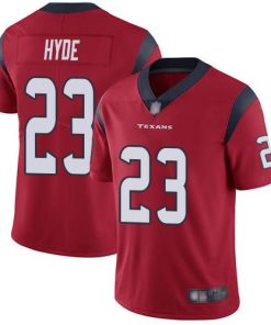 Nike Houston Texans #23 Carlos Hyde Red Alternate Men's Stitched NFL Vapor Untouchable Limited Jersey Men's