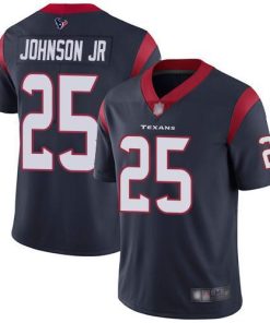 Nike Houston Texans #25 Duke Johnson Jr Navy Blue Team Color Men's Stitched NFL Vapor Untouchable Limited Jersey Men's