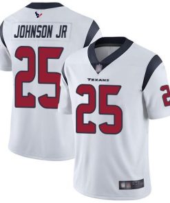 Nike Houston Texans #25 Duke Johnson Jr White Men's Stitched NFL Vapor Untouchable Limited Jersey Men's