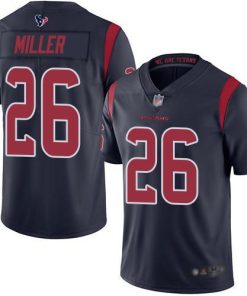 Nike Houston Texans #26 Lamar Miller Navy Blue Men's Stitched NFL Limited Rush Jersey Men's