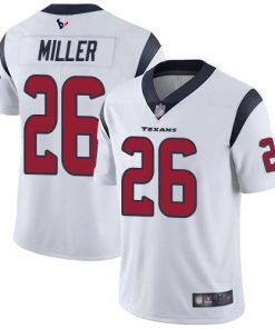 Nike Houston Texans #26 Lamar Miller White Men's Stitched NFL Vapor Untouchable Limited Jersey Men's