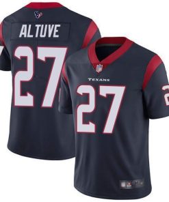 Nike Houston Texans #27 Jose Altuve Navy Blue Team Color Men's Stitched NFL Vapor Untouchable Limited Jersey Men's