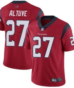 Nike Houston Texans #27 Jose Altuve Red Alternate Men's Stitched NFL Vapor Untouchable Limited Jersey Men's
