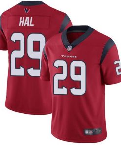 Nike Houston Texans #29 Andre Hal Red Alternate Men's Stitched NFL Vapor Untouchable Limited Jersey Men's