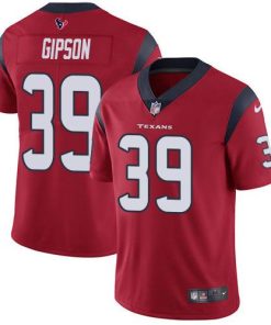 Nike Houston Texans #39 Tashaun Gipson Red Alternate Men's Stitched NFL Vapor Untouchable Limited Jersey Men's