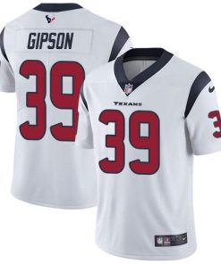 Nike Houston Texans #39 Tashaun Gipson White Men's Stitched NFL Vapor Untouchable Limited Jersey Men's