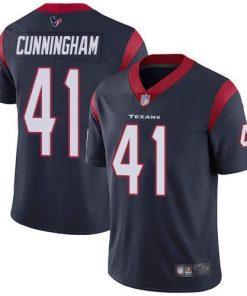 Nike Houston Texans #41 Zach Cunningham Navy Blue Team Color Men's Stitched NFL Vapor Untouchable Limited Jersey Men's