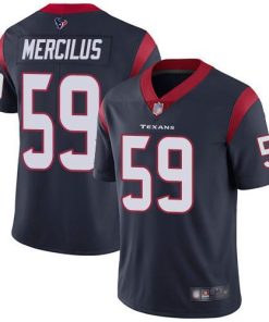 Nike Houston Texans #59 Whitney Mercilus Navy Blue Team Color Men's Stitched NFL Vapor Untouchable Limited Jersey Men's