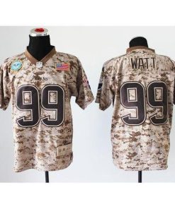 Nike Houston Texans #99 J.J. Watt Camo Men's Stitched NFL New Elite USMC Jersey Men's