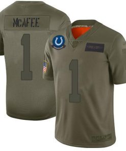 Nike Indianapolis Colts #1 Pat McAfee Camo Men's Stitched NFL Limited 2019 Salute To Service Jersey Men's