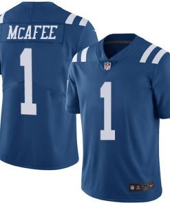 Nike Indianapolis Colts #1 Pat McAfee Royal Blue Men's Stitched NFL Limited Rush Jersey Men's