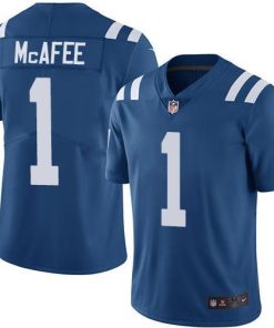 Nike Indianapolis Colts #1 Pat McAfee Royal Blue Team Color Men's Stitched NFL Vapor Untouchable Limited Jersey Men's