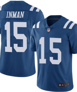 Nike Indianapolis Colts #15 Dontrelle Inman Royal Blue Team Color Men's Stitched NFL Vapor Untouchable Limited Jersey Men's