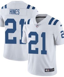 Nike Indianapolis Colts #21 Nyheim Hines White Men's Stitched NFL Vapor Untouchable Limited Jersey Men's