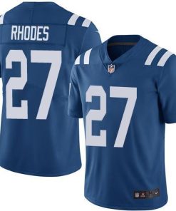 Nike Indianapolis Colts #27 Xavier Rhodes Royal Blue Team Color Men's Stitched NFL Vapor Untouchable Limited Jersey Men's