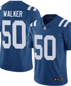 Nike Indianapolis Colts #50 Anthony Walker Royal Blue Men's Stitched NFL Limited Rush Jersey Men's