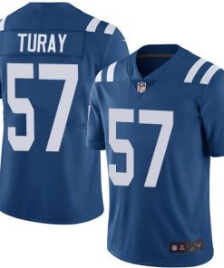 Nike Indianapolis Colts #57 Kemoko Turay Royal Blue Team Color Men's Stitched NFL Vapor Untouchable Limited Jersey Men's