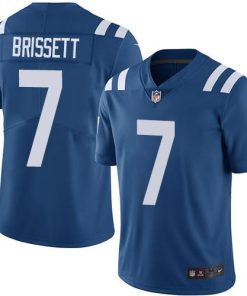 Nike Indianapolis Colts #7 Jacoby Brissett Royal Blue Team Color Men's Stitched NFL Vapor Untouchable Limited Jersey Men's