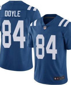 Nike Indianapolis Colts #84 Jack Doyle Royal Blue Team Color Men's Stitched NFL Vapor Untouchable Limited Jersey Men's