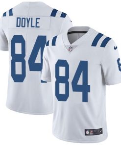 Nike Indianapolis Colts #84 Jack Doyle White Men's Stitched NFL Vapor Untouchable Limited Jersey Men's