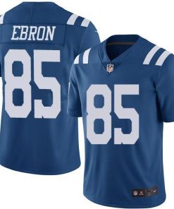 Nike Indianapolis Colts #85 Eric Ebron Royal Blue Men's Stitched NFL Limited Rush Jersey Men's