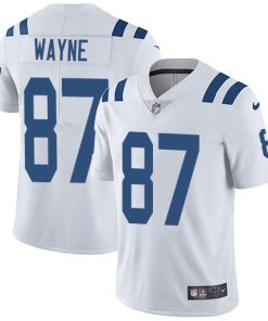 Nike Indianapolis Colts #87 Reggie Wayne White Men's Stitched NFL Vapor Untouchable Limited Jersey Men's