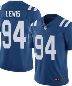 Nike Indianapolis Colts #94 Tyquan Lewis Royal Blue Team Color Men's Stitched NFL Vapor Untouchable Limited Jersey Men's