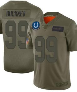 Nike Indianapolis Colts #99 DeForest Buckner Camo Men's Stitched NFL Limited 2019 Salute To Service Jersey Men's