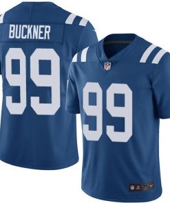 Nike Indianapolis Colts #99 DeForest Buckner Royal Blue Team Color Men's Stitched NFL Vapor Untouchable Limited Jersey Men's
