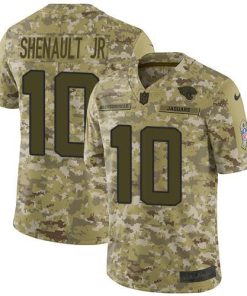 Nike Jacksonville Jaguars #10 Laviska Shenault Jr. Camo Men's Stitched NFL Limited 2018 Salute To Service Jersey Men's