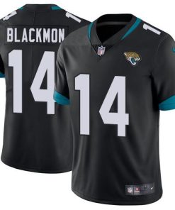 Nike Jacksonville Jaguars #14 Justin Blackmon Black Team Color Men's Stitched NFL Vapor Untouchable Limited Jersey Men's