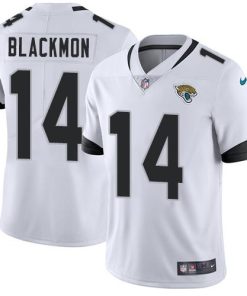 Nike Jacksonville Jaguars #14 Justin Blackmon White Men's Stitched NFL Vapor Untouchable Limited Jersey Men's
