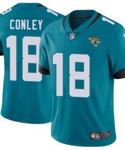 Nike Jacksonville Jaguars #18 Chris Conley Teal Green Alternate Men's Stitched NFL Vapor Untouchable Limited Jersey Men's