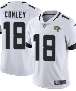 Nike Jacksonville Jaguars #18 Chris Conley White Men's Stitched NFL Vapor Untouchable Limited Jersey Men's