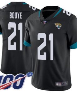 Nike Jacksonville Jaguars #21 A.J. Bouye Black Team Color Men's Stitched NFL 100th Season Vapor Limited Jersey Men's