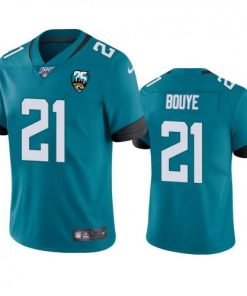 Nike Jacksonville Jaguars #21 A.J. Bouye Teal 25th Anniversary Vapor Limited Stitched NFL 100th Season Jersey Men's