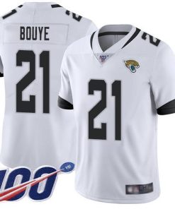 Nike Jacksonville Jaguars #21 A.J. Bouye White Men's Stitched NFL 100th Season Vapor Limited Jersey Men's