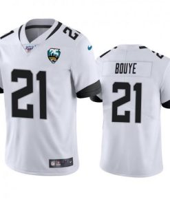 Nike Jacksonville Jaguars #21 A.J. Bouye White 25th Anniversary Vapor Limited Stitched NFL 100th Season Jersey Men's