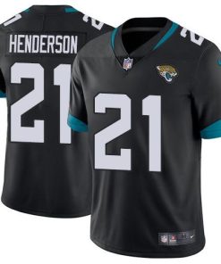 Nike Jacksonville Jaguars #21 C.J. Henderson Black Team Color Men's Stitched NFL Vapor Untouchable Limited Jersey Men's