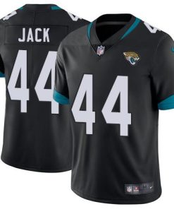 Nike Jacksonville Jaguars #44 Myles Jack Black Team Color Men's Stitched NFL Vapor Untouchable Limited Jersey Men's