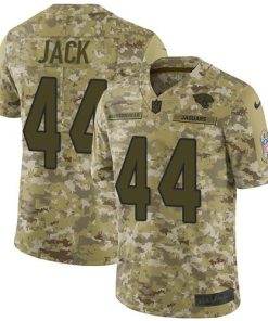 Nike Jacksonville Jaguars #44 Myles Jack Camo Men's Stitched NFL Limited 2018 Salute To Service Jersey Men's